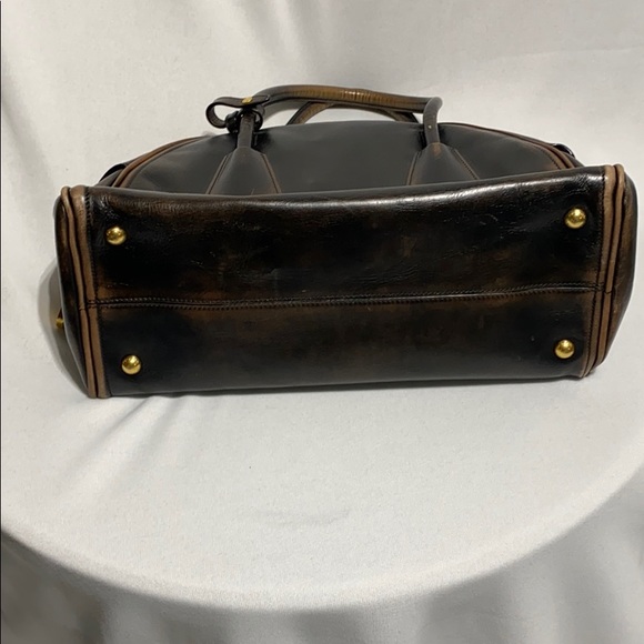 Prada Vitello Vintage Leather  Top Handle Bag - Picture 9 of 10